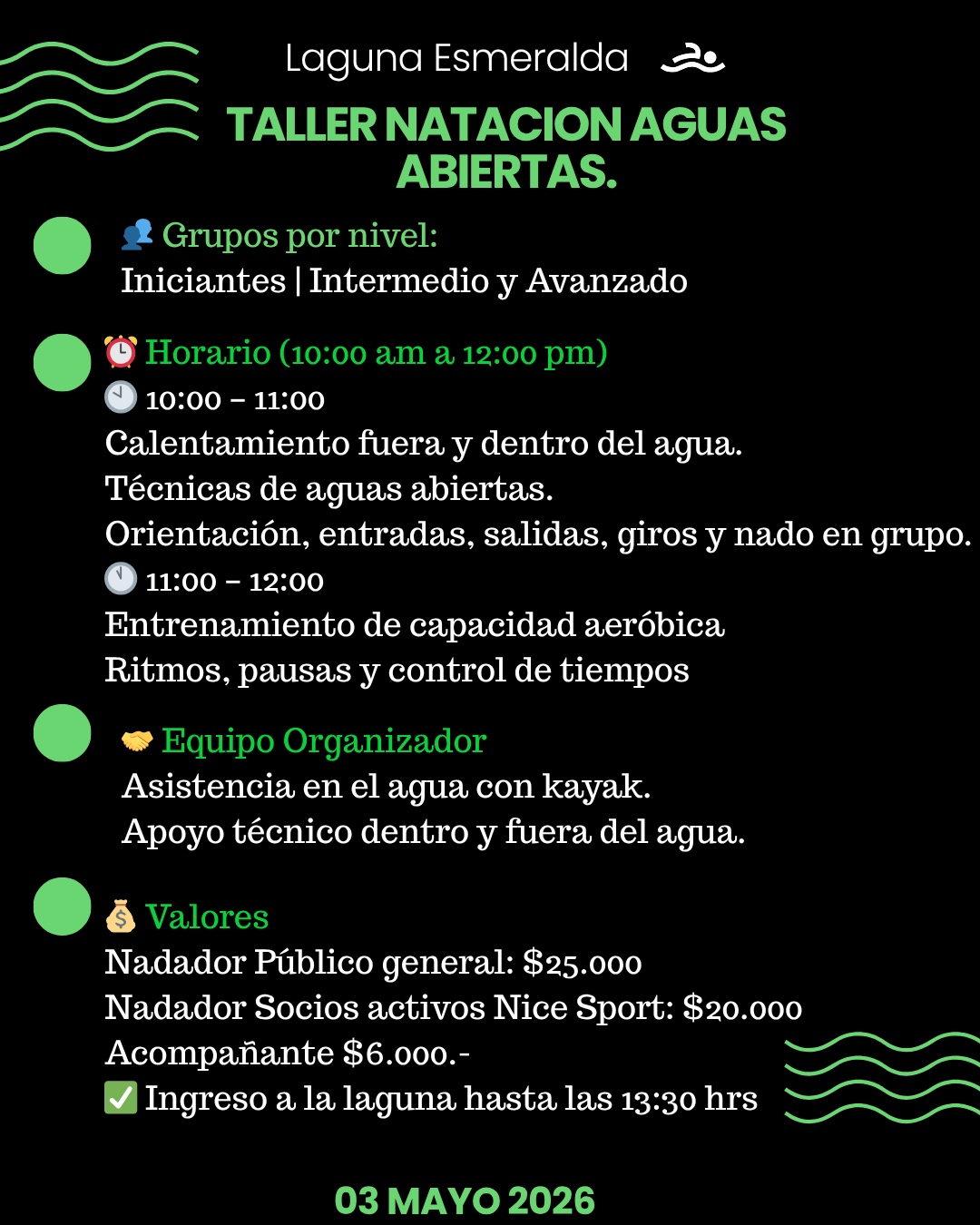 03 de mayo cronograma